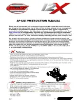 Corally SP12X Instruction Manual preview