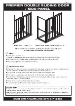 Coram Showers PREMIER Manual preview