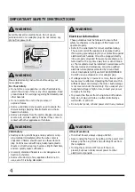 Preview for 4 page of corbeil Ellipse ECH050W2 Instruction Manual