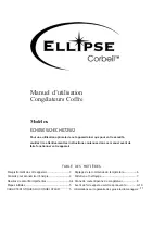 Preview for 12 page of corbeil Ellipse ECH050W2 Instruction Manual