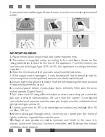 Preview for 8 page of CORBERO CC4060WB Instruction Manual