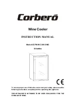 Предварительный просмотр 11 страницы CORBERO CCFW WC 309 SWD Instruction Manual