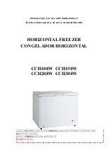 CORBERO CCH108W Instructions For Use And Maintenance Manual preview