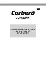 Предварительный просмотр 50 страницы CORBERO CCH620MW Operating And Installation Instructions