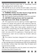 Preview for 5 page of CORBERO CCHC SF 45 MEC User Manual