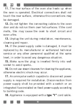 Preview for 10 page of CORBERO CCHC SF 45 MEC User Manual