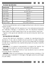 Preview for 15 page of CORBERO CCHC SF 45 MEC User Manual