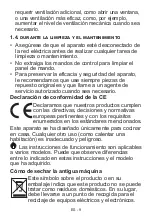 Preview for 9 page of CORBERO CCHEV409XGB User Manual