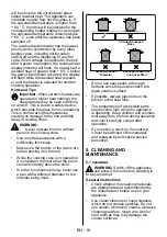 Предварительный просмотр 52 страницы CORBERO CCHEV840MX User Manual