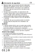 Preview for 9 page of CORBERO CCHH9122W User Manual