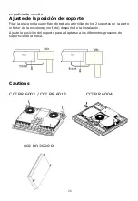 Предварительный просмотр 28 страницы CORBERO CCI BR 3020 D Instruction Manual / Installation Manual