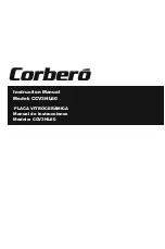 CORBERO CCV3HL60 Instruction Manual preview