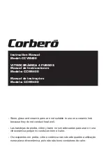 CORBERO CCVM400 Instruction Manual preview