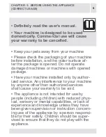 Preview for 6 page of CORBERO CLA1016W User Manual