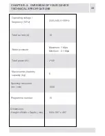 Preview for 22 page of CORBERO CLA1016W User Manual