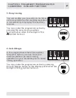 Предварительный просмотр 47 страницы CORBERO CLA1016W User Manual