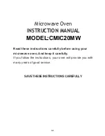 Preview for 33 page of CORBERO CMIC20MW Instruction Manual