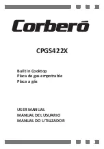 CORBERO CPGS422X User Manual preview