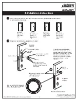 Предварительный просмотр 5 страницы Corbin Russwin ASSA ABLOY Access800 Installation Instructions Manual