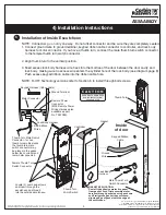 Предварительный просмотр 9 страницы Corbin Russwin ASSA ABLOY Access800 Installation Instructions Manual