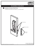 Предварительный просмотр 11 страницы Corbin Russwin ASSA ABLOY Access800 Installation Instructions Manual