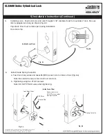 Preview for 7 page of Corbin Russwin CL33600 Installation Instructions Manual