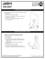 Preview for 16 page of Corbin Russwin CL33600 Installation Instructions Manual