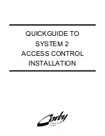 Предварительный просмотр 1 страницы Corby SYSTEM 2 Quick Install Manual