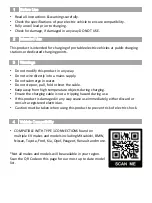 Preview for 2 page of Cord Tech CEVM3T12-32 Instruction Manual