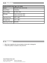 Preview for 4 page of Cord Tech CEVM3T12-32 Instruction Manual