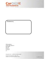 Preview for 5 page of Cordex Instruments ToughPIX 2304XP Series Instructions For Safe Operation