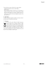 Preview for 11 page of Cordivari Acqua Refrigerata grezzo GC 20 OR User Manual