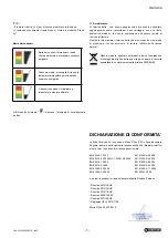 Preview for 7 page of Cordivari Ardesia Operating Instructions Manual