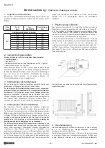 Preview for 14 page of Cordivari Ardesia Operating Instructions Manual