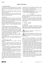 Предварительный просмотр 36 страницы Cordivari Bolly1 AP User Manual