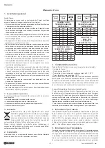 Preview for 4 page of Cordivari CLAUDIA EL. User Manual