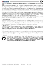 Предварительный просмотр 12 страницы Cordivari COMBI 1 User Manual