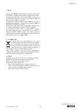 Preview for 5 page of Cordivari Sofi HC User Manual