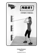 Предварительный просмотр 1 страницы CORE ENERGY FITNESS RBS1 Owner'S Manual