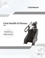 Preview for 1 page of Core Health & Fitness Stairmaster 10G Install Manual