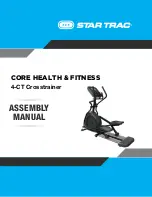Core Health & Fitness Star Trac 4-CT Assembly Manual preview