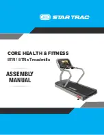 Предварительный просмотр 1 страницы Core Health & Fitness STAR TRAC 8-TRx Assembly Manual