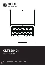 Core Innovations CLT136401 User Manual preview