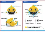 Предварительный просмотр 2 страницы Core Innovations Nickelodeon Pinkfong Baby Shark ALM204 User Manual