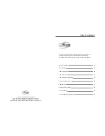 Preview for 2 page of Core Nine 9910-SL Instruction Manual