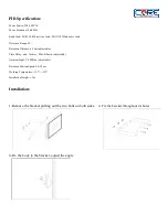 Preview for 2 page of Core Products CP-10WFLCW-AC Instructions