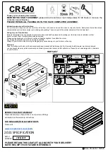 Предварительный просмотр 3 страницы Core Products CR540 Quick Start Manual