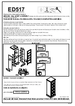 Предварительный просмотр 1 страницы Core Products ED517 Instruction Leaflet