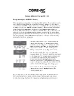 Preview for 4 page of Core RC UDC-20 Instruction Manual