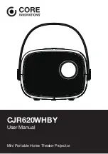 Предварительный просмотр 1 страницы Core CJR620WHBY User Manual